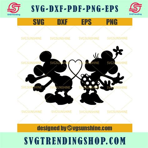 Mickey And Minnie Mouse Svg Mickey Mouse Svg Disney Svg37080378