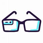 Icon Realidad Glasses Ar Gafas Icono Aumentada