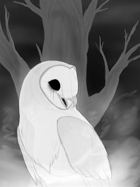 Ghost Owl By Addsomepurple On Deviantart