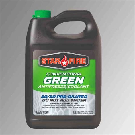 Conventional Green Antifreezecoolant Precision Oil