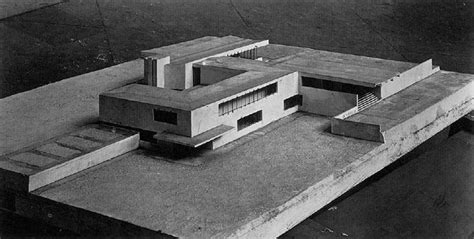 Mies Van Der Rohe Concrete Country House Berlin Germany 1923