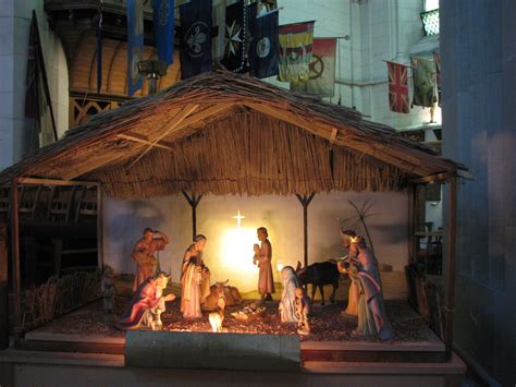 Cathedral Nativity Scene Discoverywallnz