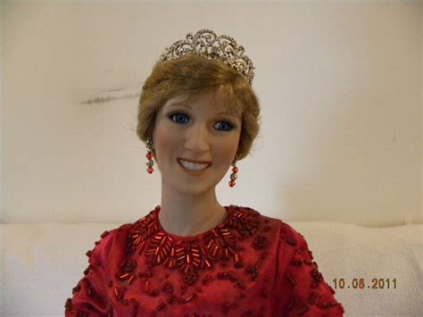 Ashton Drake Princess Diana Worlds Beloved Rose Porceline Doll Ebay