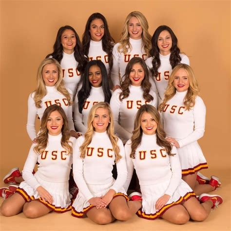 Usc Song Girls Cheerleading Team Pictures Cheerleader Images College