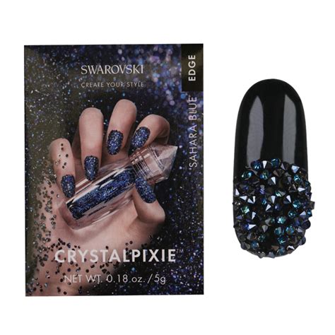 Swarovski Crystal Pixie Edge Sahara Blue Pixy Strasszkő Válogatás Strassz Kő Strassz