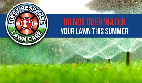 Do Not Over Water Your Lawn Millikens Irrigation And Lawn Maintenance