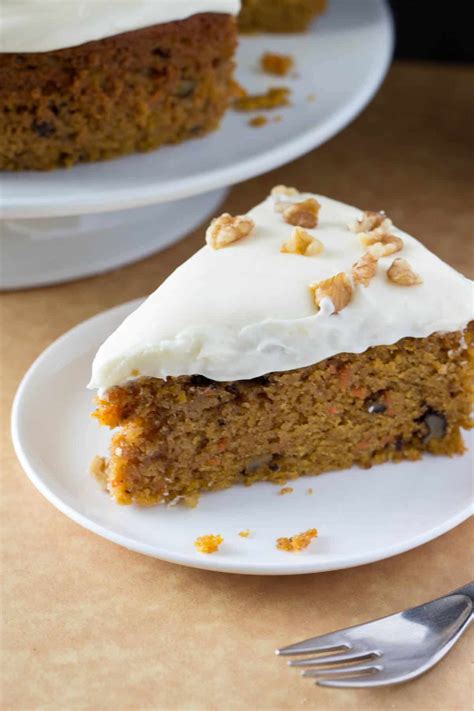 Easy Carrot Cake With Cream Cheese Frosting Just So Tasty