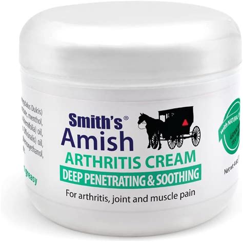 Smiths Amish Arthritis Cream Review