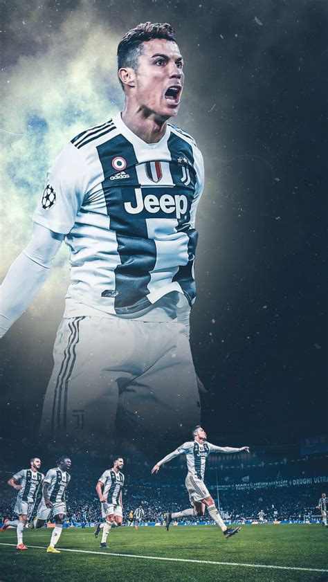 Ronaldo Fond Décran Wallpaper Juventus Cr7 Bestplayer Football