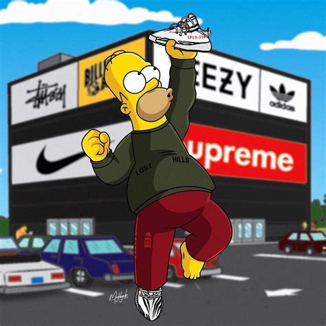 Free Download Supreme Bart Simpson Wallpapers Top Supreme Bart Simpson 1080x1080 For Your