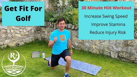 Get Fit For Golf 30 Minute Hiit Workout For Golfers Youtube