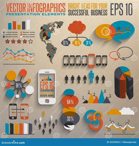 Human Infographics Stock Vector Illustration Of Eps10 32228243