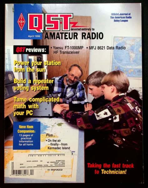 Vintage Qst Magazine April Yaesu Ft Mp Mfj Data Arrl Ham Radio Picclick Uk
