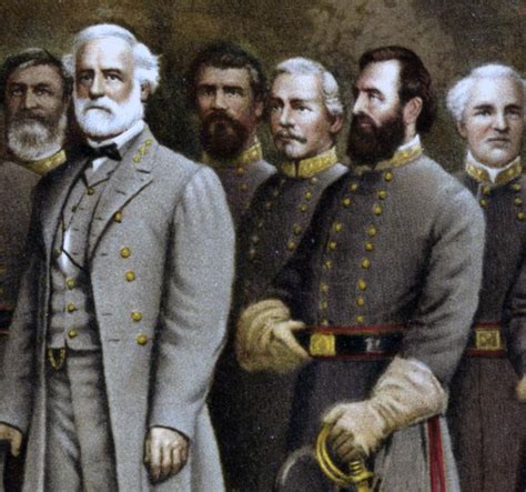 General Lee And His Generals Civil War Canvas Art Print Matthews Large