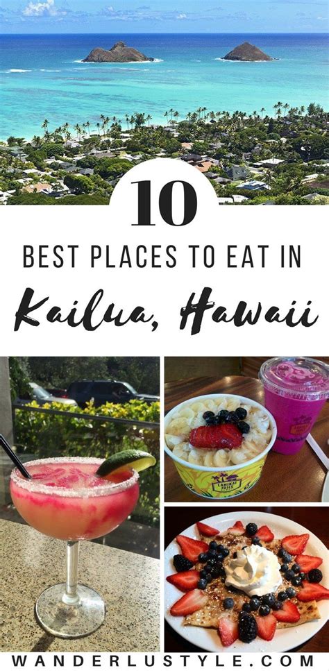 10 BEST PLACES TO EAT IN KAILUA, HAWAII | Best places to eat, Hawaii