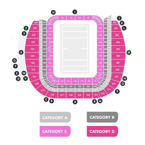 Aviva Stadium Seating Plan Rows
