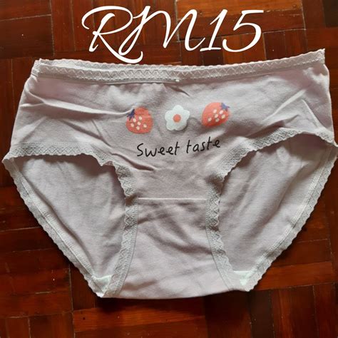 Flower Strawberry Panty Womens Fashion Clothes Bottoms On Carousell