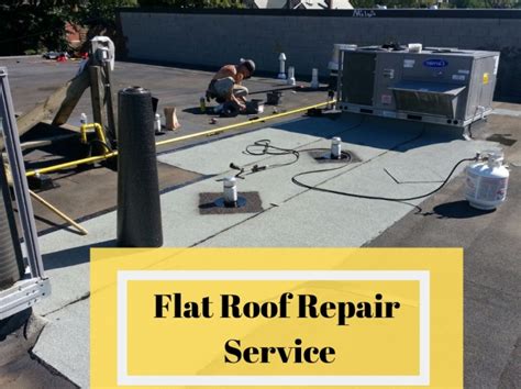 Flat Roof Repair Roof Coatings Services