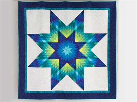 Learn How To Make A Lovely Lone Star Block Quilting Digest
