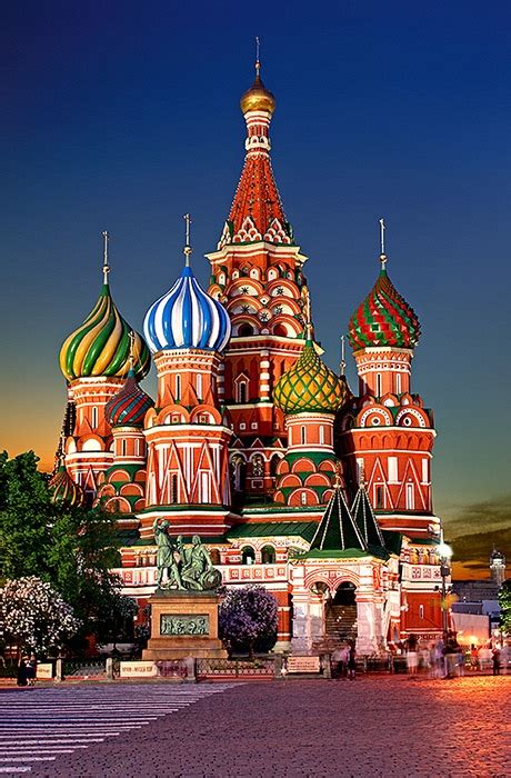 Saint Basils Cathedral Moscow Russia Russian And East European Studies