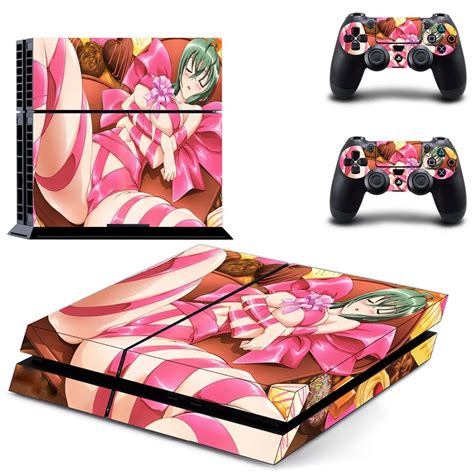 Anime Sexy Cute Girl Ps4 Skin Sticker Decal For Sony Playstation 4