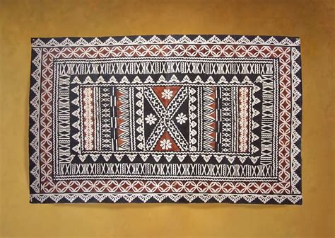 Pin By Tapapacifica On Fijian Tapa Cloths Masi Polynesian Art