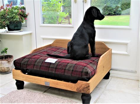 Wooden Dog Beds Luxury Wood Dog Beds Handmade In The Uk