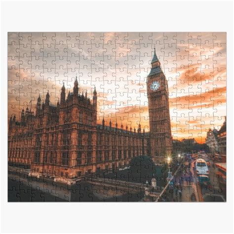 Big Ben House Of Parliament London Jigsaw Puzzle For Sale By Merch