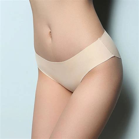 Beige Color Seamless No Show Panty Underwear Hipster Buy Online