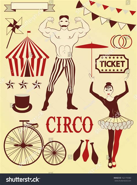 Illustration Circus Vector De Stock Libre De Regal As