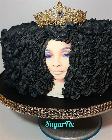 As with many english dishes, the queen cakes come with their own dedicated cake pans. Afro Queen Cake in 2020 | Queen cakes, Diva cakes ...