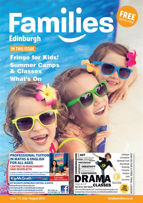 Families Edinburgh Julyaugust 2019 By Families Magazine Issuu