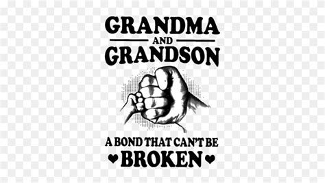 Grandma And Grandson A Bond That Can T Be Broken Svg Grandma And