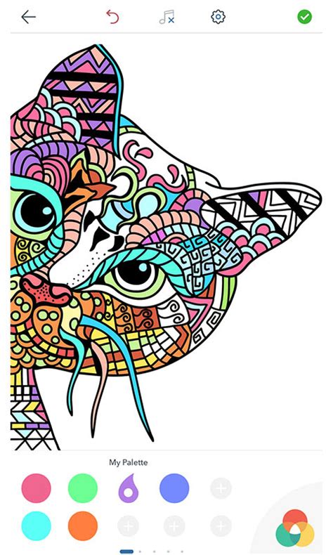 And you won't have to fiddle around with slider bars or color pickers, as you can just make use of google's intelligent editing tools. Cat Coloring Pages for Adults Free Android App download ...