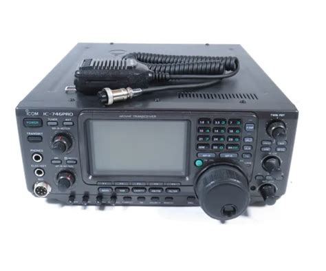 Icom Ic 746pro Hf50mhz144mhz Band Tabletop All Mode Transceiver 799