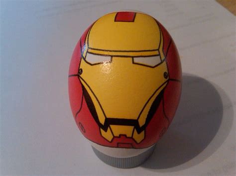 Eggbot Ironman 1 Easter Eggs Diy Egg Decorating Easter Egg Decorating