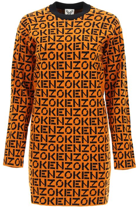 Kenzo Kenzo Sport Monogram Mini Dress Coshio Online Shop