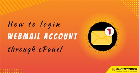 How To Login Webmail Through Cpanel Shoutcoder