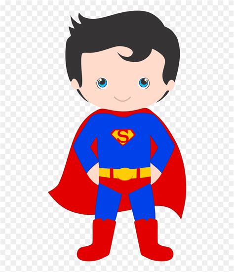 Imagem Super Heroes Baby Superman Kid Clipart Png Download