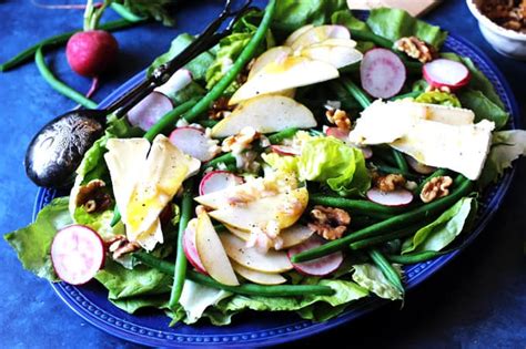 French Salad With Brie And Pears Eating European