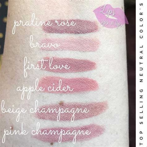 my best selling Neutral lipcolors! I have all of these in stock ready to ship!!! Yay! Praline ...