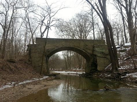 Old Crooked Creek Bridge Jefferson County Indiana Accessible On The
