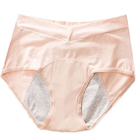 Jingxiaopu Period Panties Damen Unterhosen Baumwolle Atmungsaktiv Pants