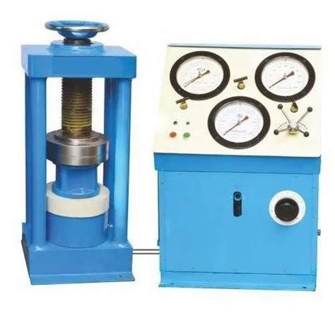 Compression Testing Machine Four Pillar Nut Model Hand Cum Electrical