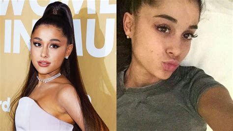 10 Shocking Ariana Grande No Makeup Pictures Regeneration Music Project