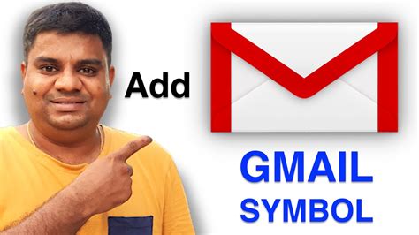 How To Add Gmail Symbol In Word For Resume Youtube