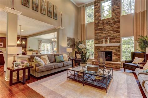 Most Popular Great Room Stone Fireplaces