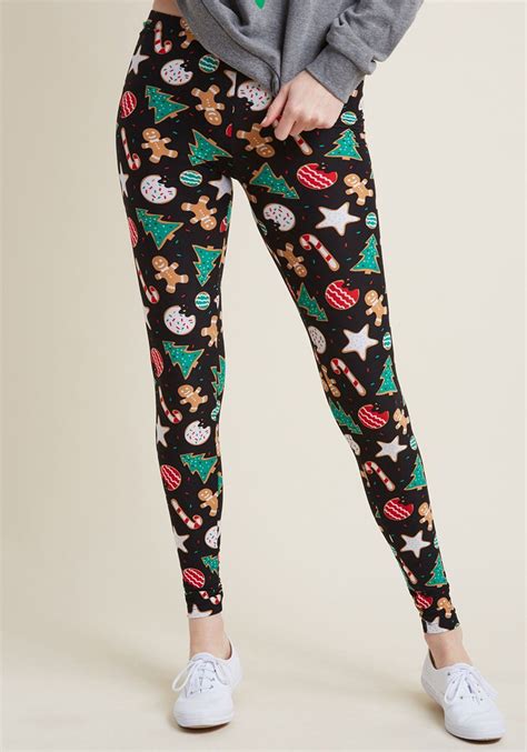 Swell On A Holiday Leggings In Cookies Cute Leggings Best Leggings Black Leggings Awesome