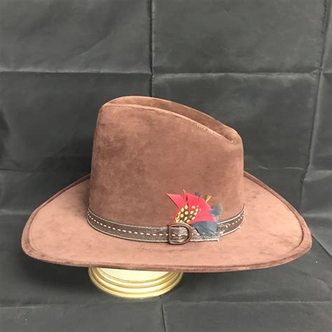 Vintage Bailey Wool Felt Western Cowboy Hat Brown With Etsy