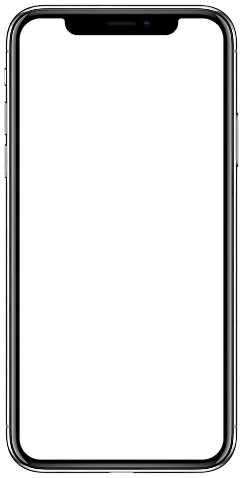 Iphone Frame Illustration Iphone X App Store Apple Ios 11 Free Png